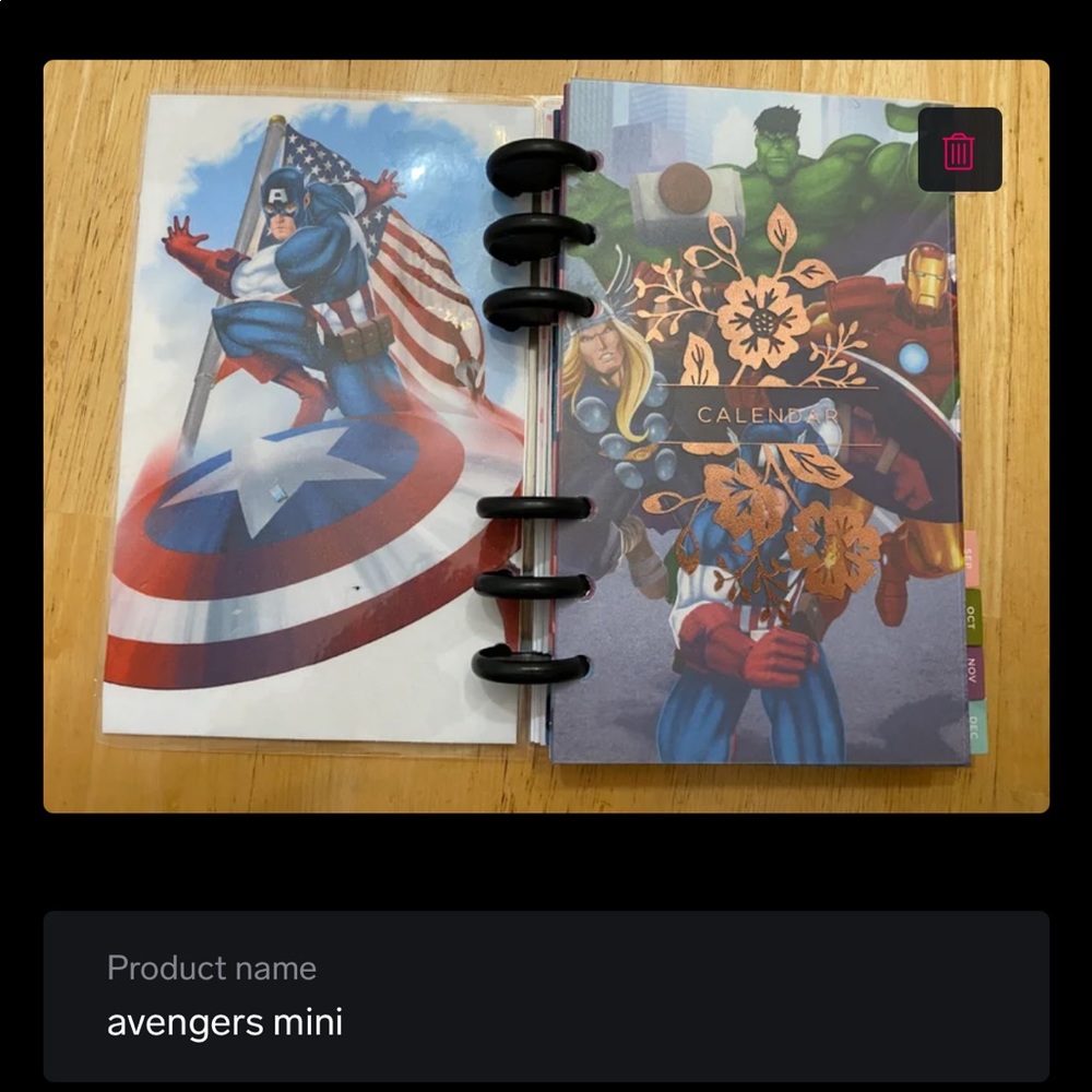 avengers mini planner - Picture 2 of 5